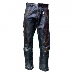 Men Motorbike Leather Pant