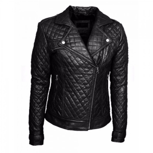 Women Fashion Leather Jacket